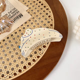 Dog Rhinestone Hair Clip Spot Dog Claw Clip Hair Accessories