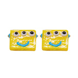 Hand-painted Glass Monster Robot Beads DIY Beading Material