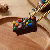 Simulation Food Chocolate Cake Ice Cream Key Chain Couple Keychain