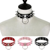 Gothic Punk Leatherwear Necklace