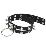 Gothic Punk Leatherwear Necklace