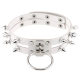 Gothic Punk Leatherwear Necklace
