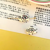 Hand-Painted Fish Ceramic Beaded Retro Necklace Bracelet DIY Accessories