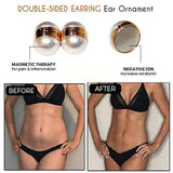 Pearl Magnetic Earrings Therapy Magnet Weight Loss Studs
