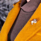 Frog Shape Enamel Brooch for Women, Kids - Lapel Pin for Sweater, Coat