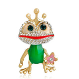 Frog Shape Enamel Brooch for Women, Kids - Lapel Pin for Sweater, Coat