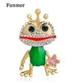 Frog Shape Enamel Brooch for Women, Kids - Lapel Pin for Sweater, Coat