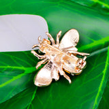 Nimble Bee Shape Enamel Brooches Animal Jewelry Women Men