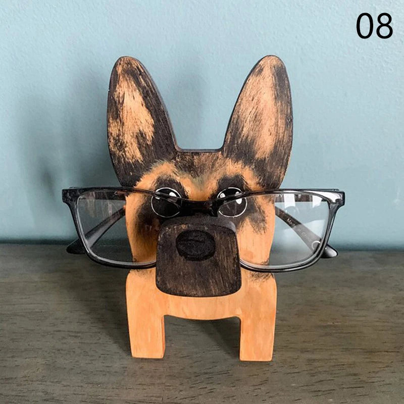 Wood Carving Animal Sunglass Display Stand