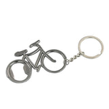 Funny Bicycle Bike Pendant Key Chains Zinc Alloy Charm Multifunction Bottle Open