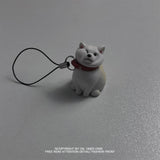 Chai Dog Keychain Pendant Funny Landscape Doll Accessory Gift