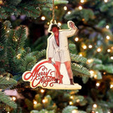 Funny Christmas Ornaments Acrylic Hanging Pendants