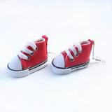 Colorful Mini Canvas Shoes Drop Earrings for Women