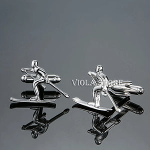 Funny Horse Boat Car Bike Autocycle Cufflinks Men's Accessory Gift