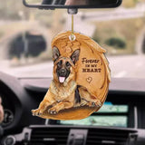 Funny Dog Sleeping Angel Acrylic Wing Dog Hanging Ornament Cartoon Car Pendant