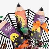 Funny Halloween Cartoon Pencil Candy Box - Halloween Printed Box