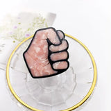 Funny Hand Gestures Hairpin Smiley Face Hair Claws