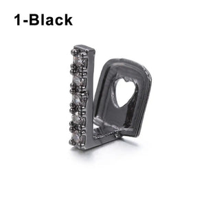 Hip Hop Teeth Grillz Single Clips Grillz Tooth Caps