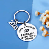 Funny Graduation Keychain for Her Him Daughter Son Women Men Inspirational Gift