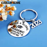 Funny Graduation Keychain for Her Him Daughter Son Women Men Inspirational Gift