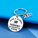 Funny Graduation Keychain for Her Him Daughter Son Women Men Inspirational Gift