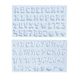 Funny Letter Molds DIY Crystal Epoxy Mold Mirror Pendant