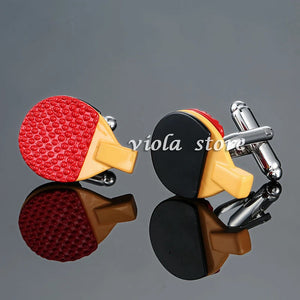 Stainless Steel Ball Cufflinks for Men