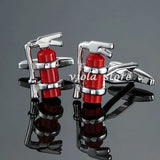 Stainless Steel Ball Cufflinks for Men