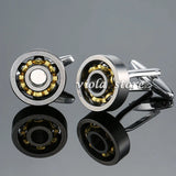 Stainless Steel Ball Cufflinks for Men