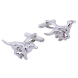 Funny Pearl Sand Dog Cufflinks High Cuff links Cuff Mens French Shirt Jewelry