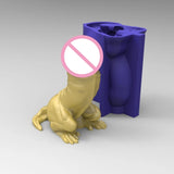Dino Body Candle Epoxy Resin Mold