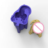 Dino Body Candle Epoxy Resin Mold