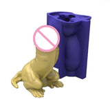 Dino Body Candle Epoxy Resin Mold