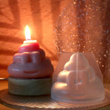 Funny Poop Shape Candle Soap Crystal Epoxy Resin Mold Tricky Gift
