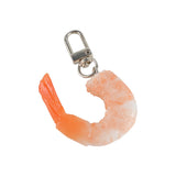 Funny Shrimp Keychain Prawn Keyring Sea Animal Kids Toy Bag Ornament