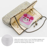 Spinel Cartoon Face Jewelry Storage Box 4-Layer Rotatable