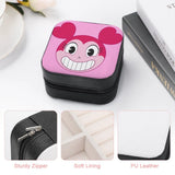 Spinel Cartoon Face Jewelry Storage Box 4-Layer Rotatable