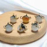 Funny Pufferfish Fat Head Fish Pendant DIY Hand Jewelry Bag Accessory