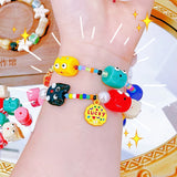Monster Resin Cross Hole Beading DIY Hand Beading Bracelet Material