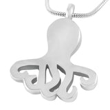 Funny Octopus Pendant Kids Cremation Ashes Holder Jewelry