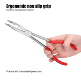 Stainless Steel Long Nose Pliers - Jewelry Making Tool