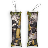 Anime Wolf Mini Keychain Double-Sided Printed Small Pillow Pendant