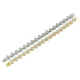 G&D Zircon Heart Bracelet For Women Jewerly Party Gift