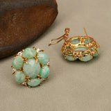 G-G Amazonite Crystal Earring - Jewelry Gift
