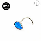 G23 Titanium Opal Nose Nail