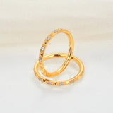 G23 Titanium CZ Nose Ring Hoop 16G Earrings
