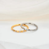 G23 Titanium CZ Nose Ring Hoop 16G Earrings