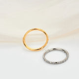 G23 Titanium Nose Ring CZ Hinged Clicker Cartilage Tragus Lip Piercing