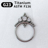 G23 Titanium F316 Nose Piercing Ring Nariz Piercing