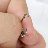 G23 Titanium F316 Nose Piercing Ring Nariz Piercing